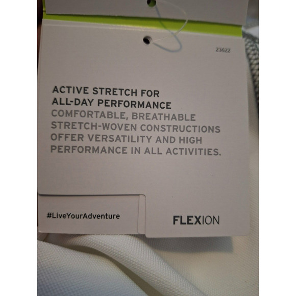 Eddie Bauer Womens Medium Stratify Rain Jacket Full Zip White NWT - Picture 5 of 9